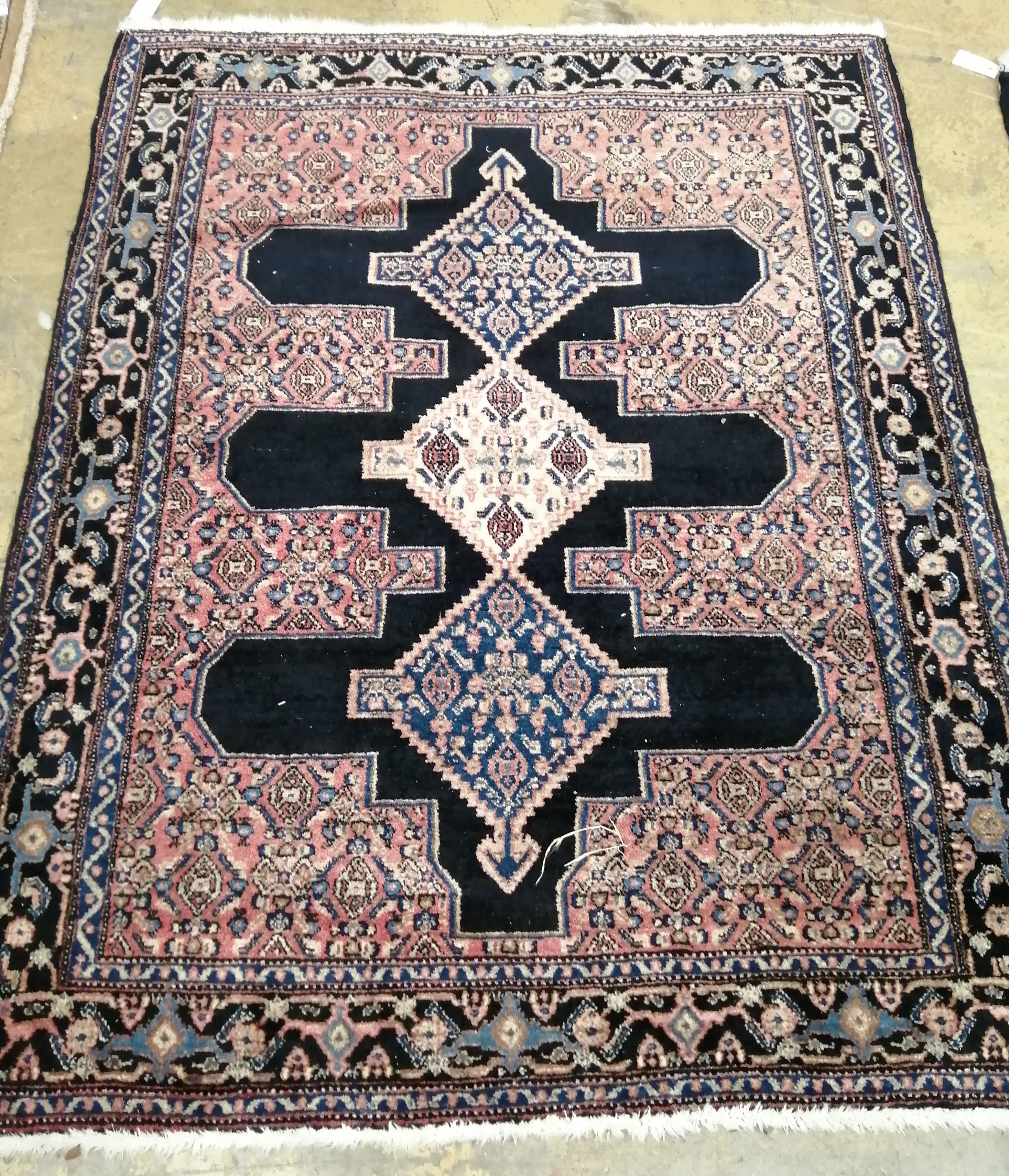 A North West Persian rug, 156 x 120cm